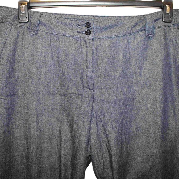 NWT: Talbots W-Signature Boot Cut Dark Wash Jeans - Sz 18 - Picture 2 of 8